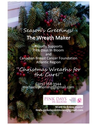 Christmas Wreaths for the Cure!